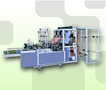 HIGH EFFICIENT DOUBLE DECK SEALING SYSTEM BAG MAKING MACHINE
